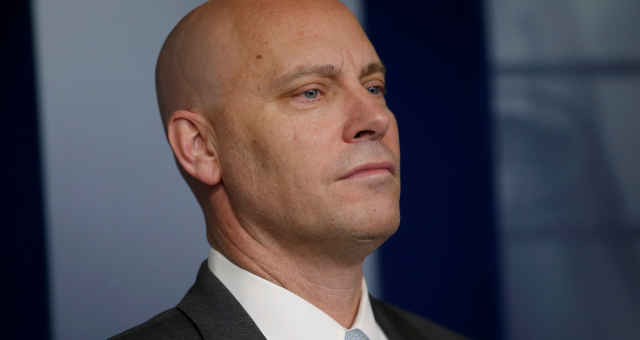 Marc Short, chefe de gabinete do vice-presidente dos EUA