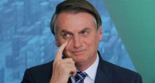 Presidente Jair Bolsonaro no Palácio do Planalto