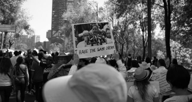 Martin Luther King Jr EUA Protestos