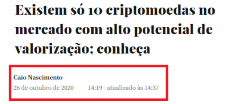 "existem só 10 criptomoedas..."