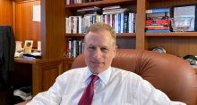 Presidente do Fed de Dallas, Robert Kaplan January 9, 2020.