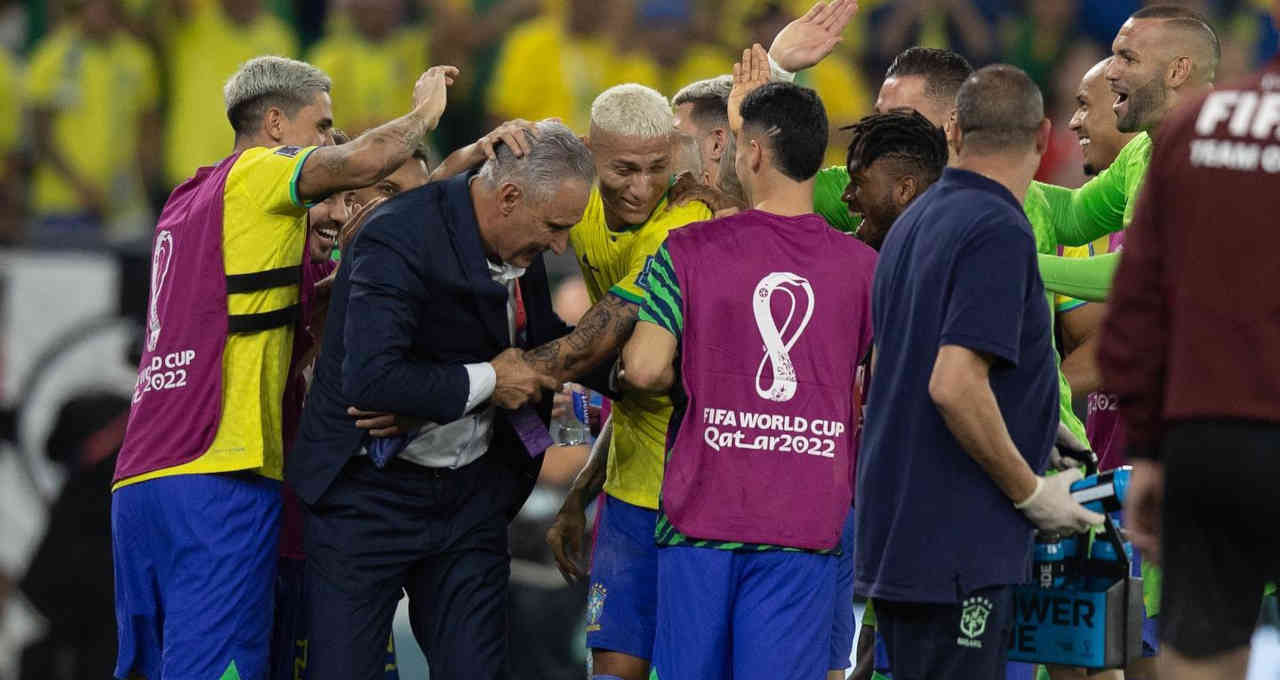tite seleção brasileira gol richarlison dança pombo comemoração copa mundo oitavas final catar qatar