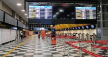 aeroporto vazio Congonhas turismo viagens setor aéreo
