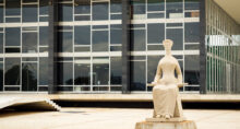 Supremo Tribunal Federal Building in Brasilia, Capital of Brazil