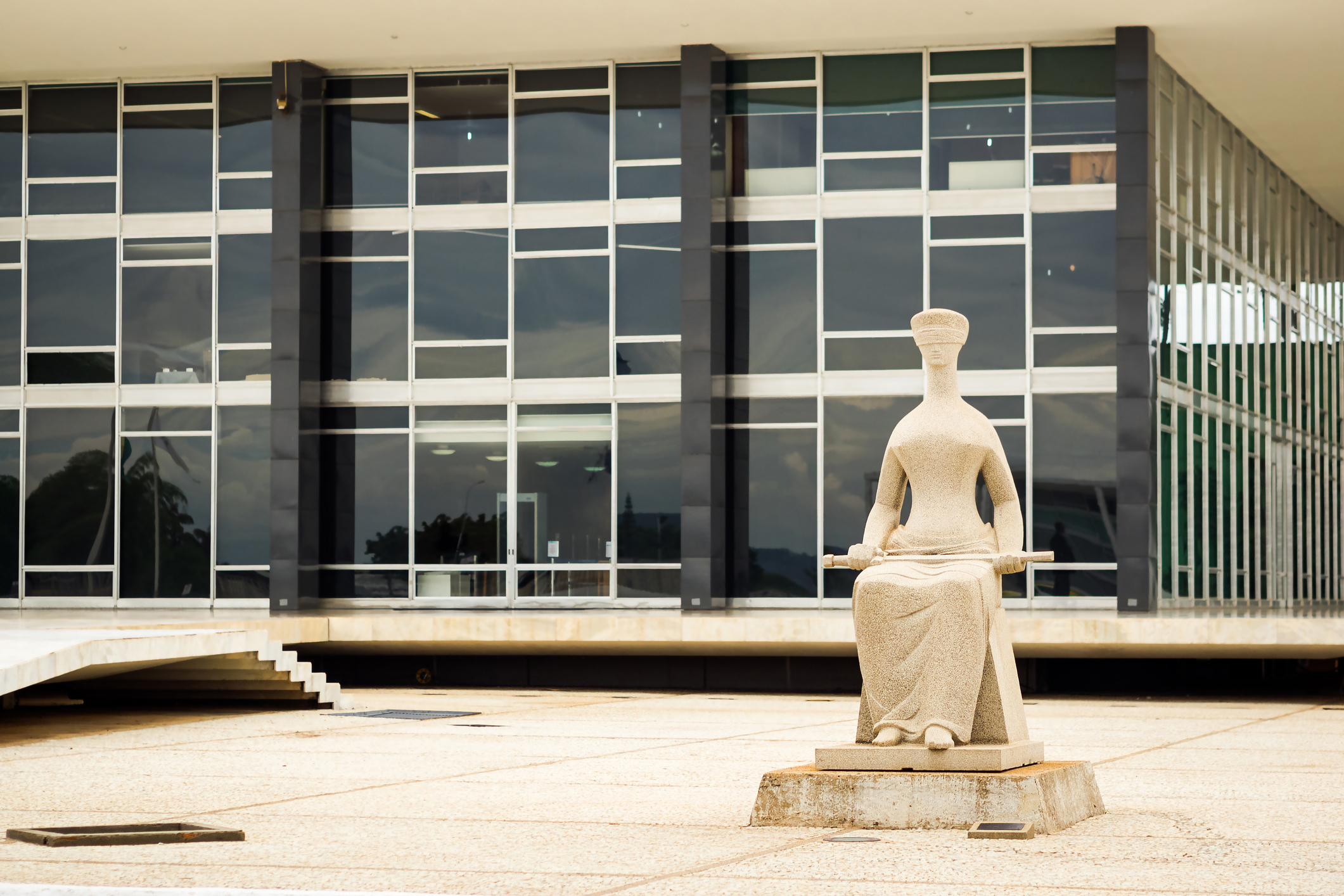Supremo Tribunal Federal Building in Brasilia, Capital of Brazil