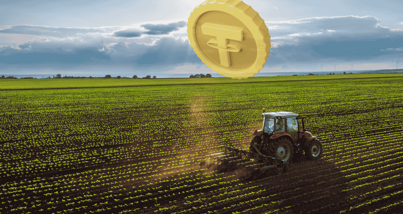 Tether de olho no agro com aquisição de 70% da Adecoagro. (Imagem Montagem Crypto Times)