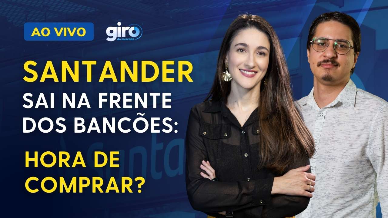 Imagem da Notícia: Temporada de resultados aumenta tensão do mercado nesta quarta (30); Santander (SANB11) cumpre expectativas e ações sobem