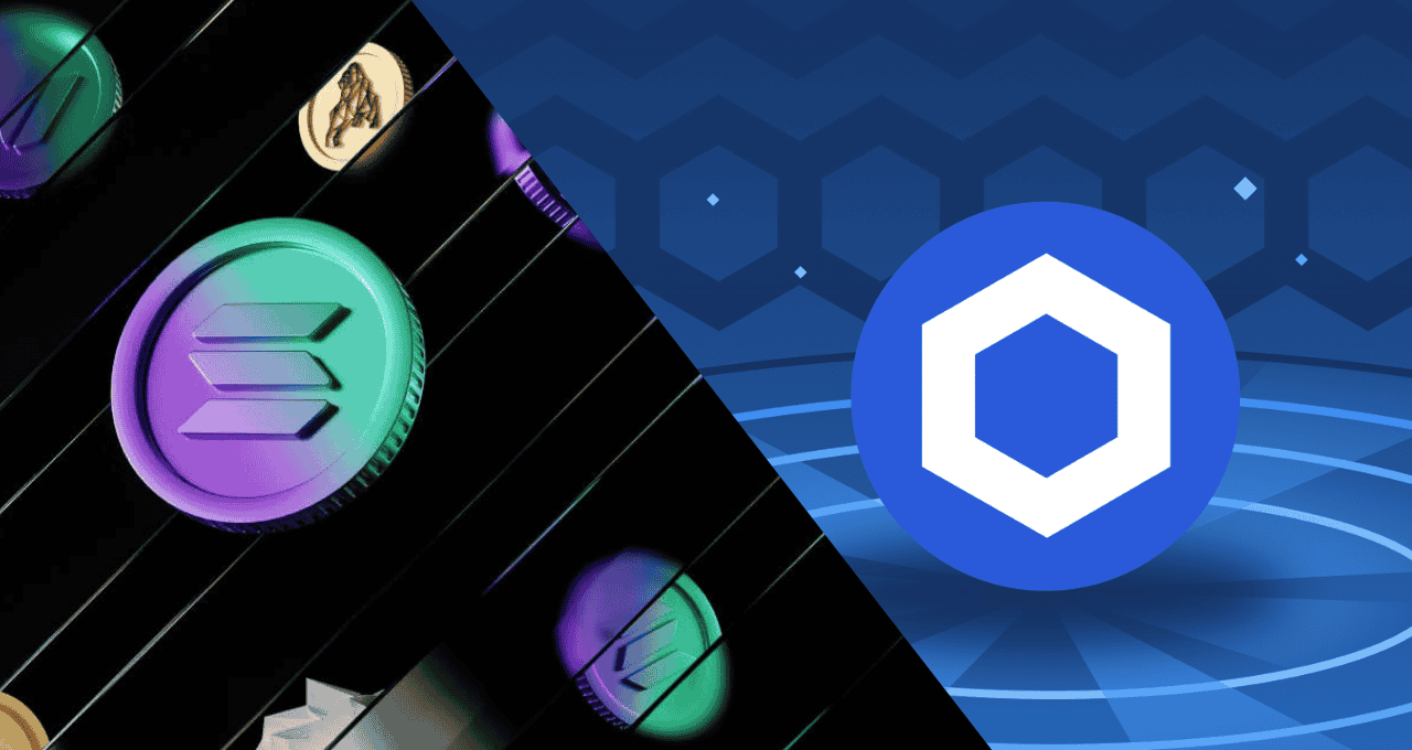 Chainlink (LINK) e Solana (SOL) firmam parceria para interoperabilidade entre blockchains (Imagem Montagem Crypto Times)