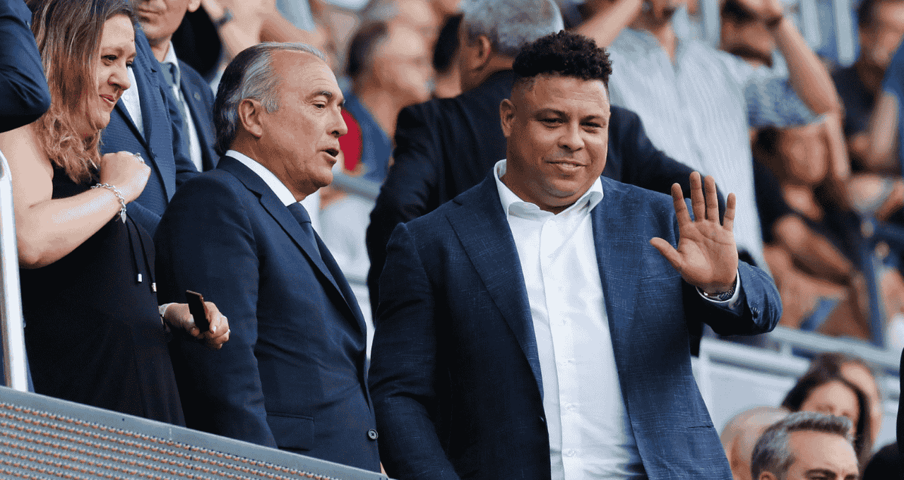 Ronaldo em jogo Barcelona x Real Valladolid 28/8/2022 REUTERS/Nacho Doce