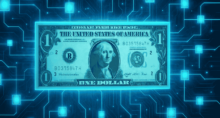 Stablecoins e o dólar empresas já testam transações com moeda tokenizada (Imagem ChatGPT)