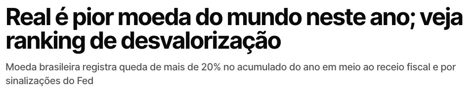 dólar investimentos brasil estados unidos real