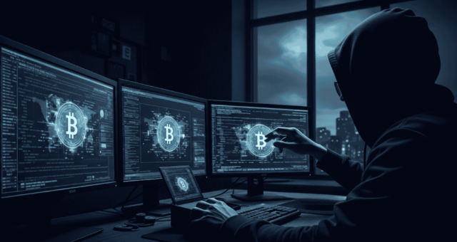 Deepfake impulsiona golpes de criptomoedas e atividades criminosas roubam mais de US$ 4,6 bilhões no ano, diz pesquisa da Bitget (Imagem Gemini Pro)