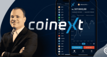 José Artur Ribeiro, CEO da Coinext. (Imagem DivulgaçãoMontagem Money Times)