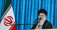 O líder supremo do Irã, o aiatolá Ali Khamenei 04/06/2025 Gabinete do Líder Supremo Iraniano/ WANA/ Divulgação via REUTERS