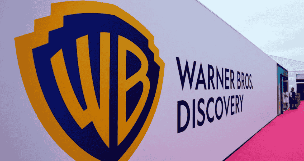 Logo da Warner Bros Discovery em Cannes, na França 22/06/2022 REUTERS/Eric Gaillard