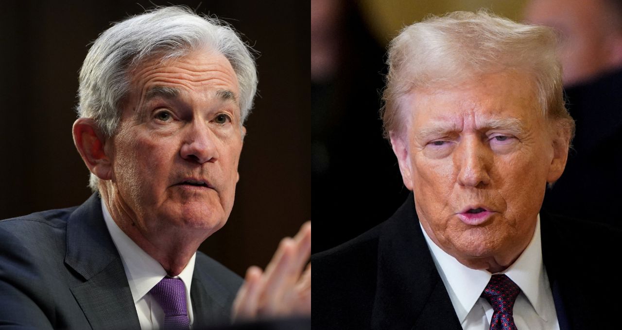 trump powell juros eua estados unidos