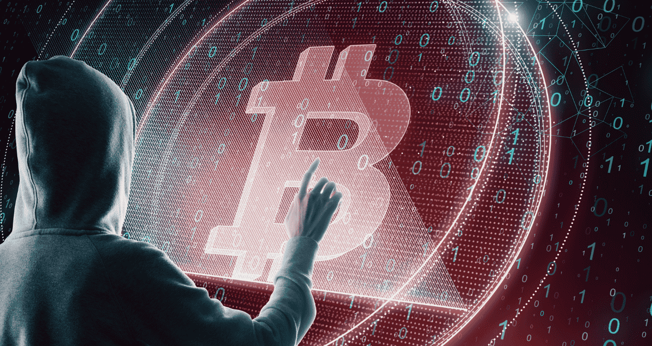 Ataque hacker transformou dinheiro em criptomoedas e bitcoin (BTC) (Imagem Canva Pro)