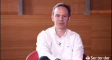 Mário Leão, CEO do banco Santander (SANB11) (Imagem: Reprodução da teleconferência de resultados)