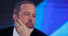 Ministro de Minas e Energia, Alexandre Silveira, em Brasília