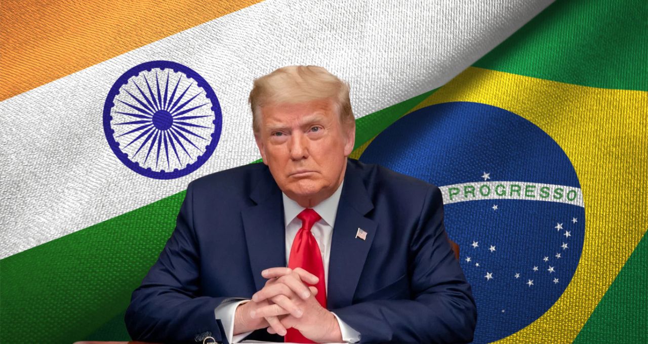 Índia e Brasil contra Trump