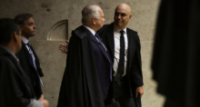 Ministros do STF Edson Fachin e Alexandre de Moraes