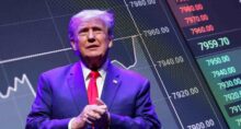 donald trump ação empresa