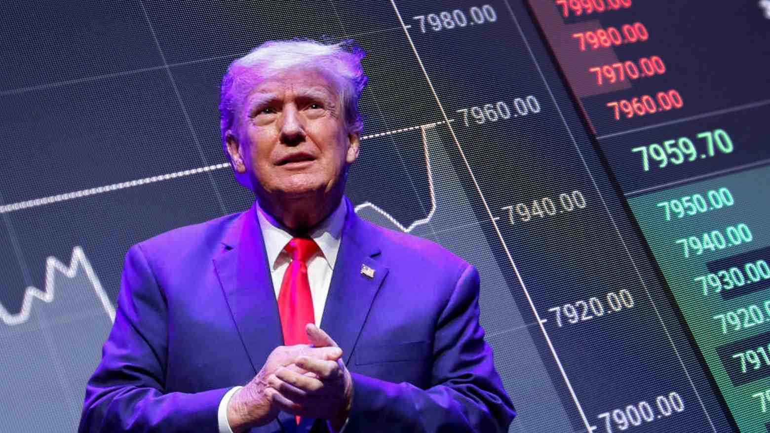 donald trump ação empresa