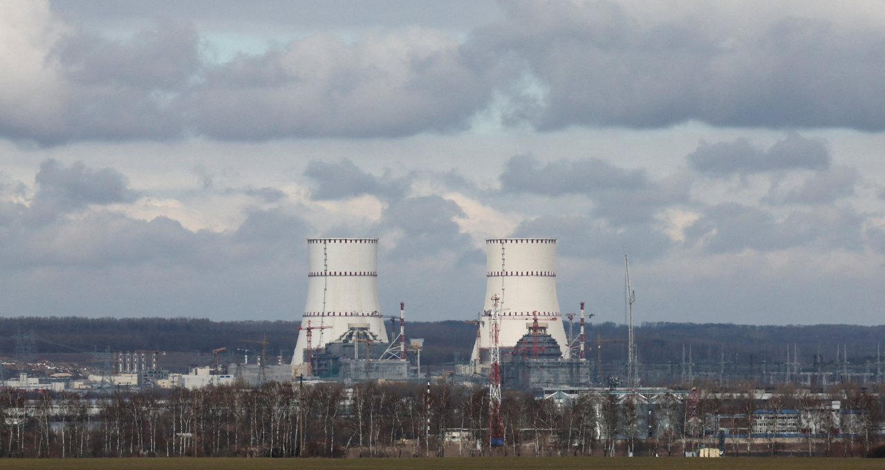 Usina Nuclear de Kursk (KNPP) vista da cidade de Kurchatov, na região de Kursk, Rússia 19/03/2025 REUTERS/Shamil Zhumatov