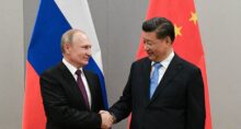 Vladimir Putin Xi Jinping Mísseis hipersônicos Rússia China