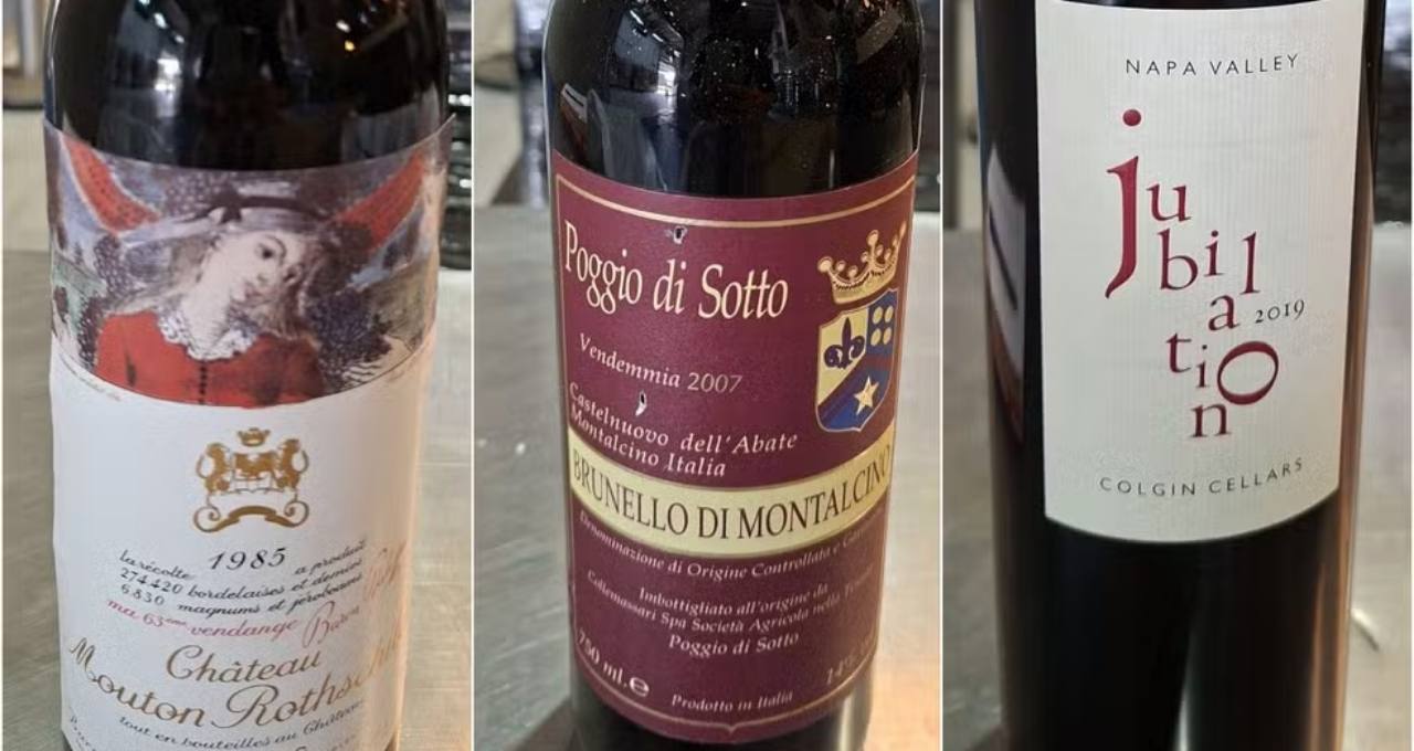 Vinhos leilão da receita federal