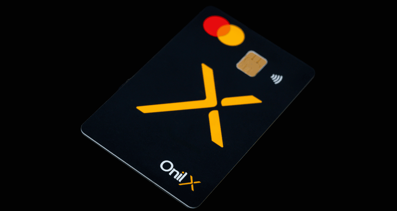 A OnilX, anunciou nesta terça-feira (7) o lançamento do Crypto Card OnilX, um cartão de criptomoedas com tecnologia 100% própria e nacional. (Imagem Divulgação)