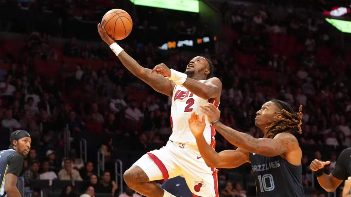 Armador Terry Rozier, do Miami Heat — Foto Reprodução