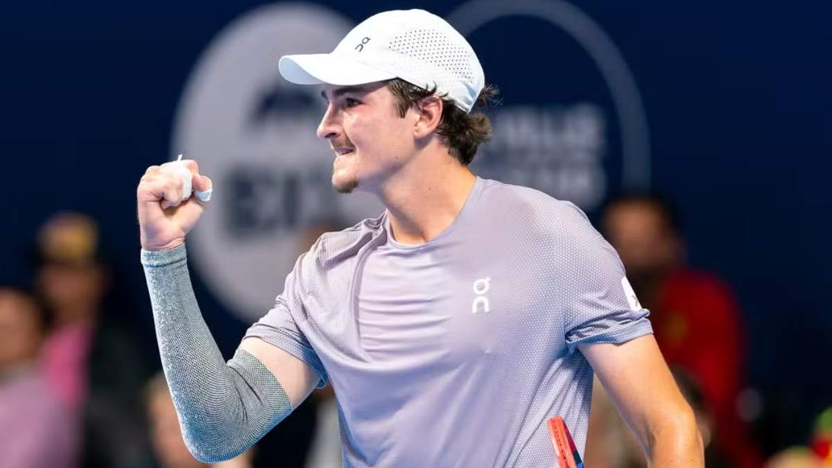 João Fonseca no ATP 500 da Basileia — Foto Reprodução