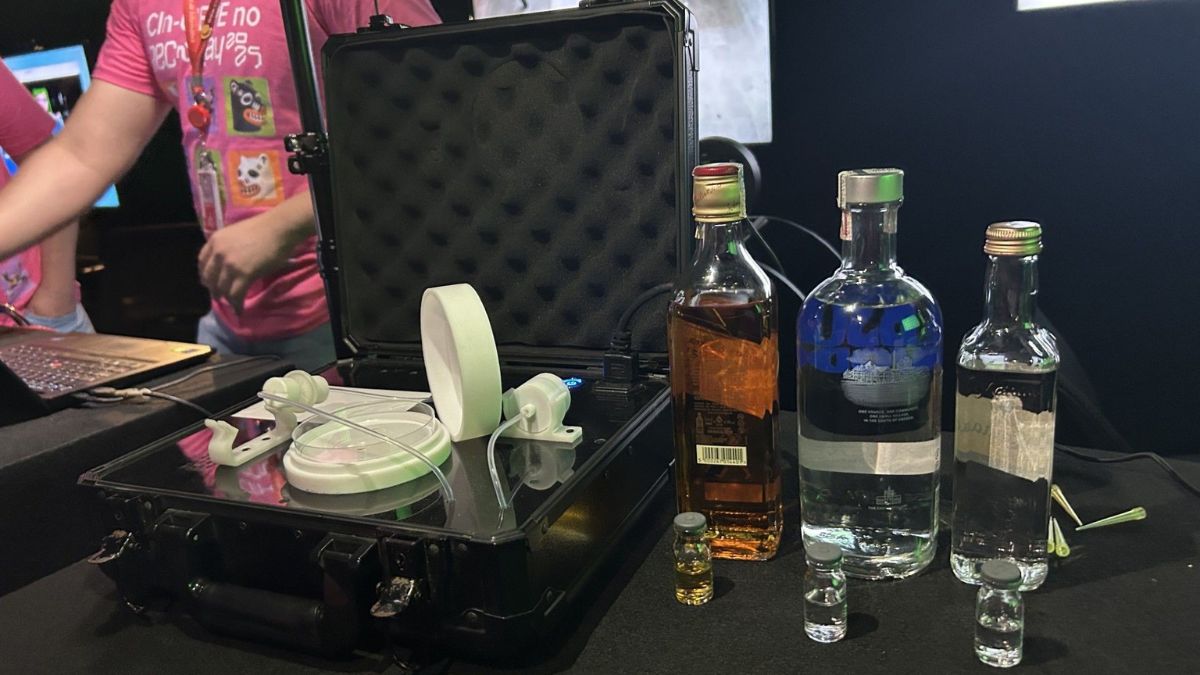 Nariz eletrônico inteligente é capaz de identificar presença de metanol em bebidas. | Divulgação/UFPE