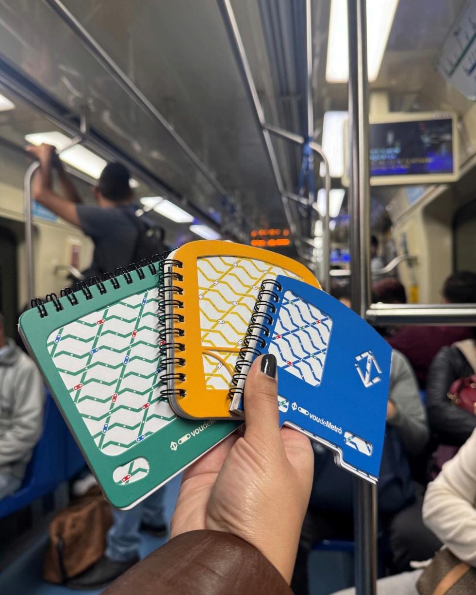 Loja oficial do Metrô de São Paulo. Divulgação Metrô de São Paulo/4Take