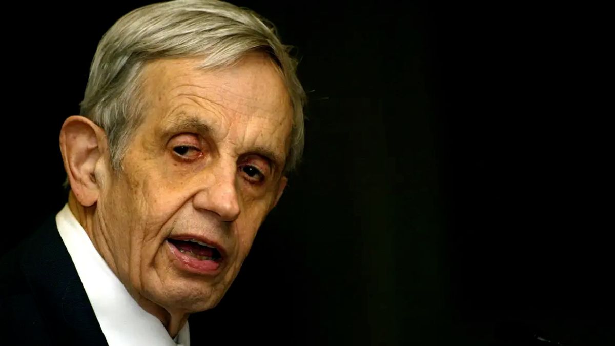 John Nash, Nobel de Economia. Imagem: Money Sharma/Agência Brasil