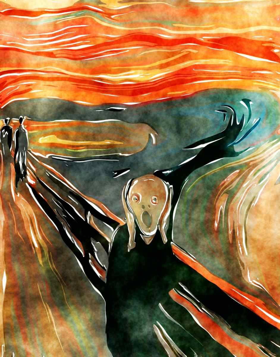"O Grito", de Edvard Munch.