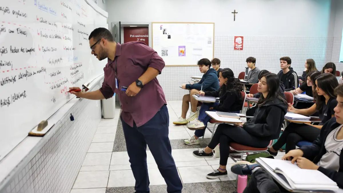 Prova Nacional Docente. Imagem: José Cruz/Agência Brasil
