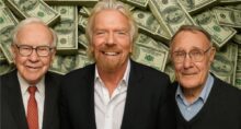Bilionários, Warren Buffett, Richard Branson e Ingvar Kamprad