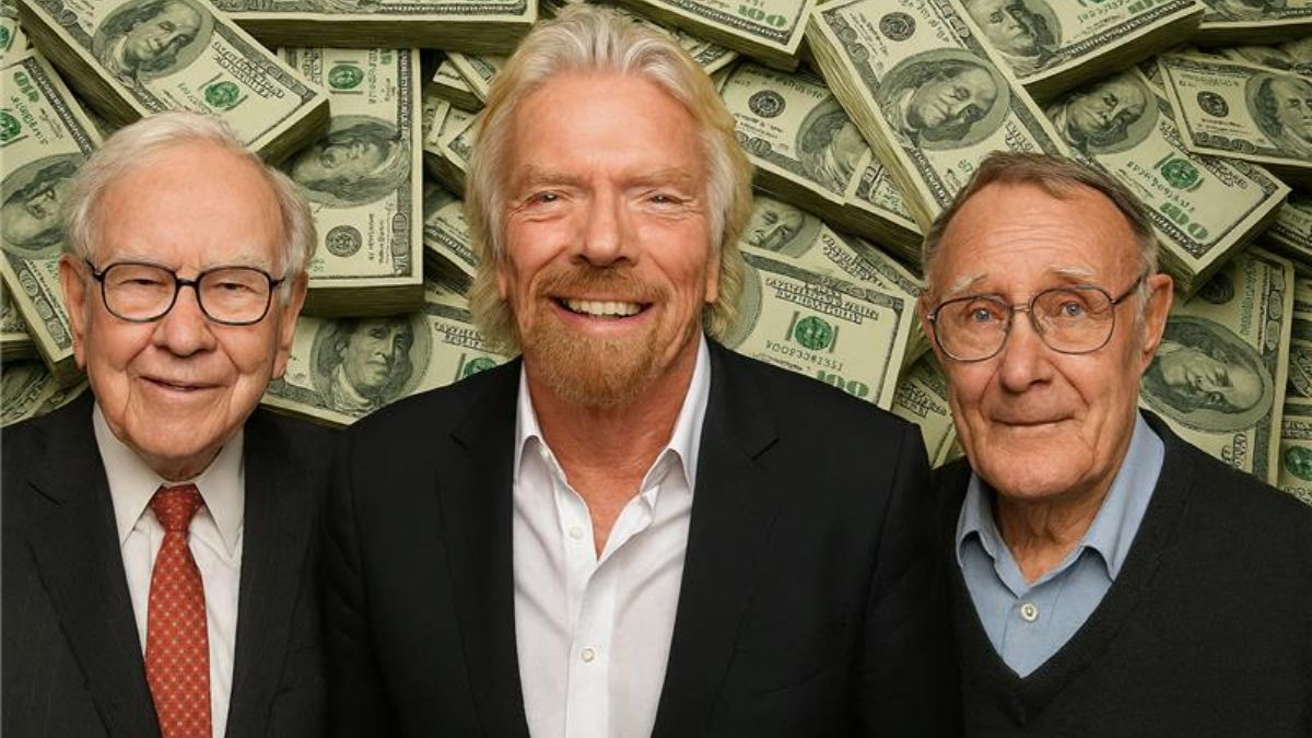 Bilionários, Warren Buffett, Richard Branson e Ingvar Kamprad