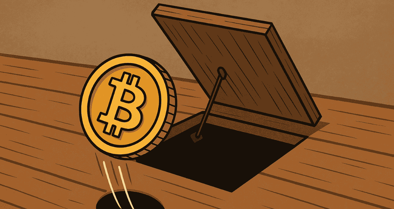 Bitcoin (BTC) em queda; criptomoedas acompanham (Imagem ChatGPT)