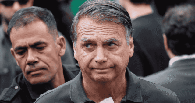 Ex-presidente Jair Bolsonaro em Brasília 14/09/2025 REUTERS/Adriano Machado