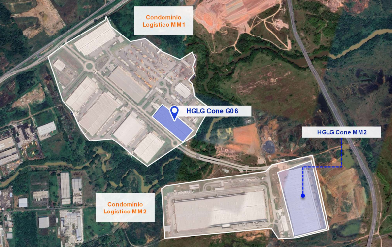 galpão CONE G06, localizado no complexo logístico Cone Multimodal, em Cabo de Santo Agostinho (PE).
