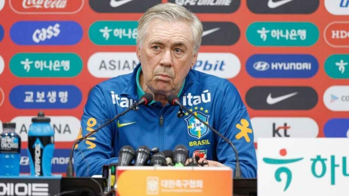 Carlo Ancelotti na convocação da seleção brasileira — @rafaelribeirorio, CBF