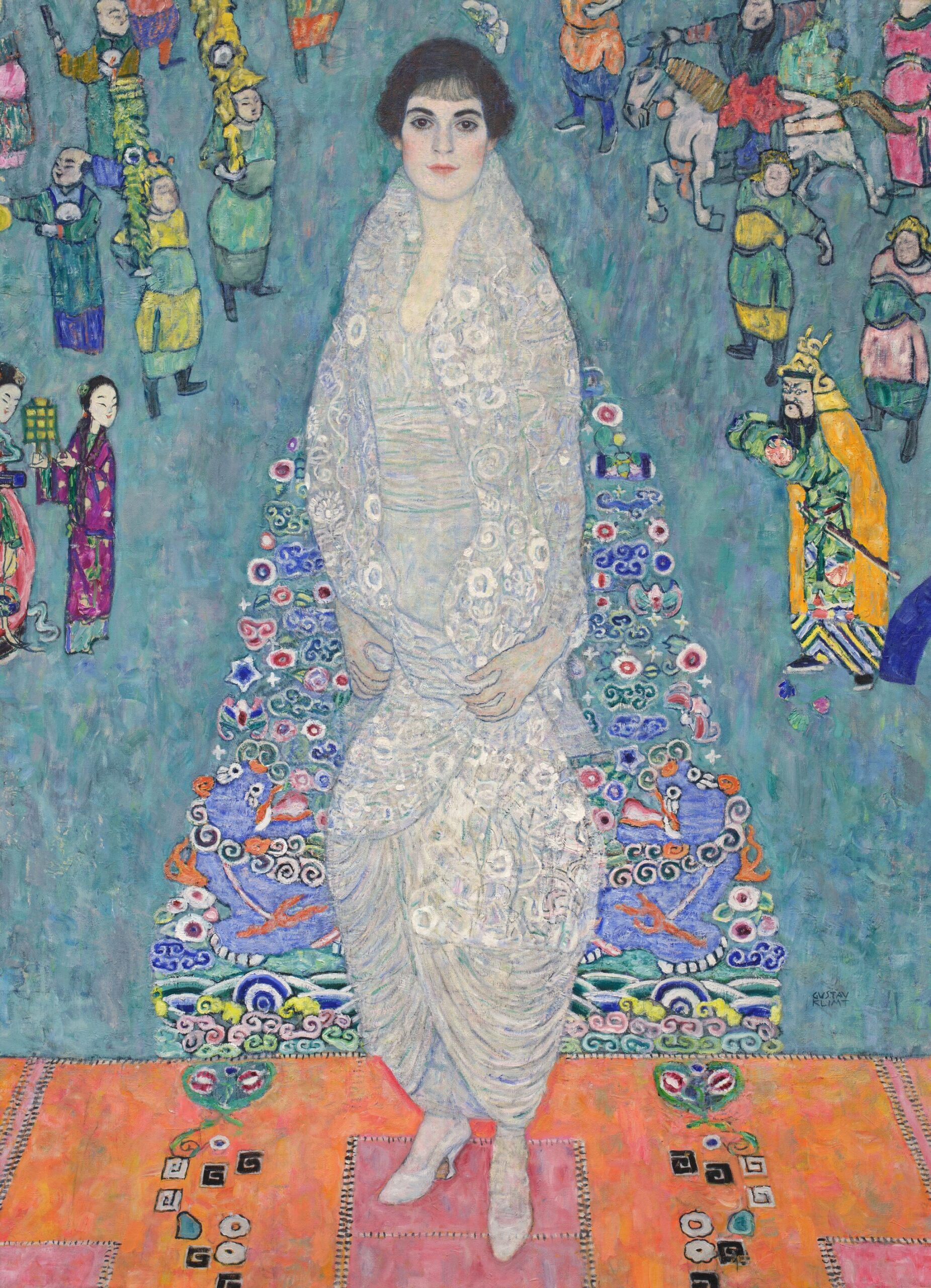 Retrato de Elisabeth Lederer, de Gustav Klimt. Fonte: Reprodução WikiCommons