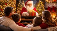 Natal, publicidade, anúncios natalinos, televisão, Brasil
