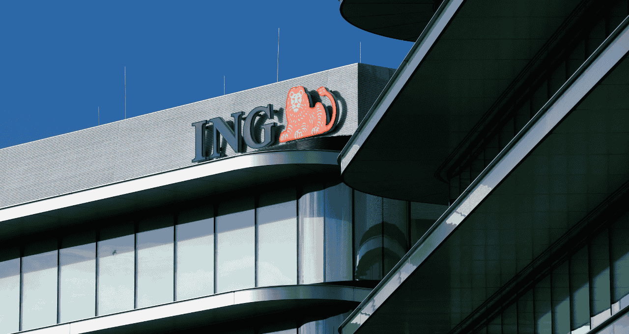 Consórcio Qivalis une 10 bancos da Europa para lançar stablecoin de ‘euro digital’ (Imagem: Reuters / Sede do ING Group em Amsterdã, Piroschka van de Wouw)