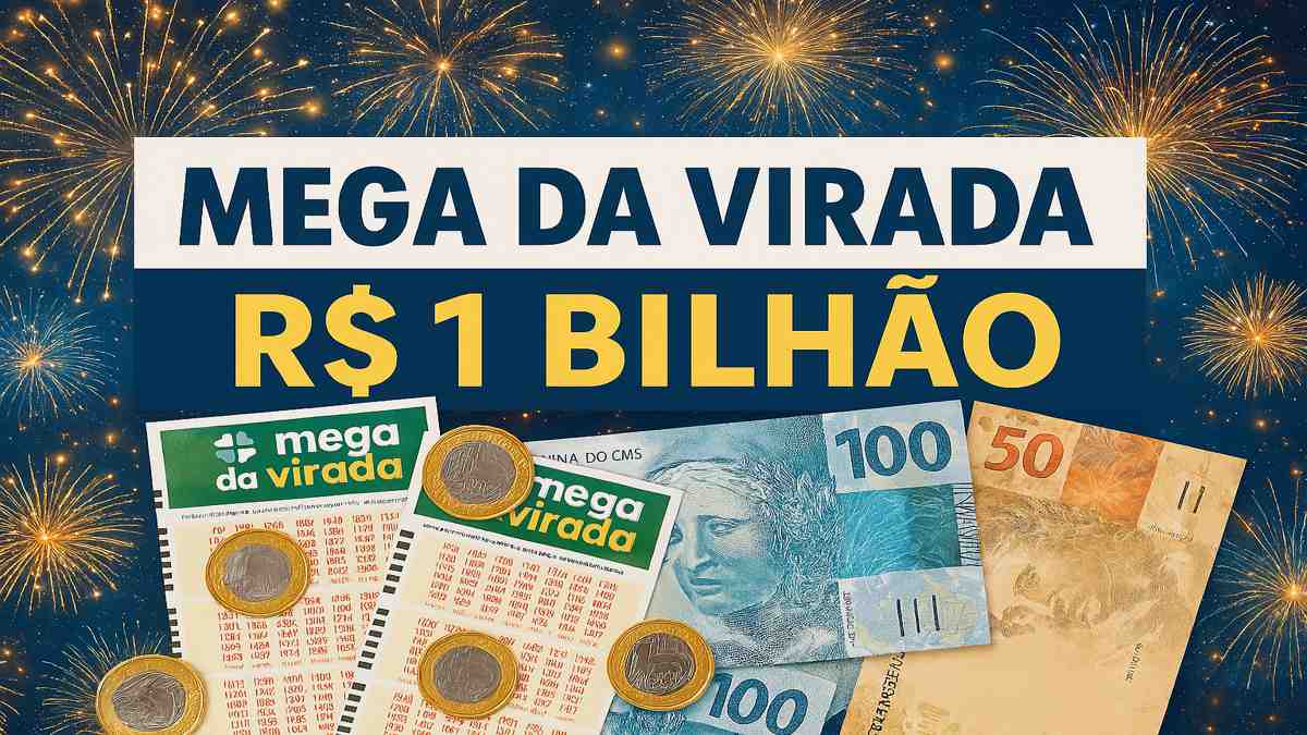 Mega da Virada promete prêmio de dez dígitos.