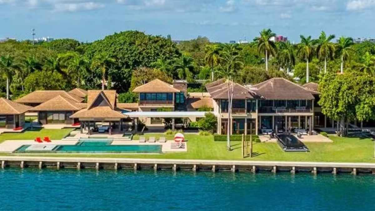 Mansão de Daniel Vorcaro em Miami — Foto Divulgação