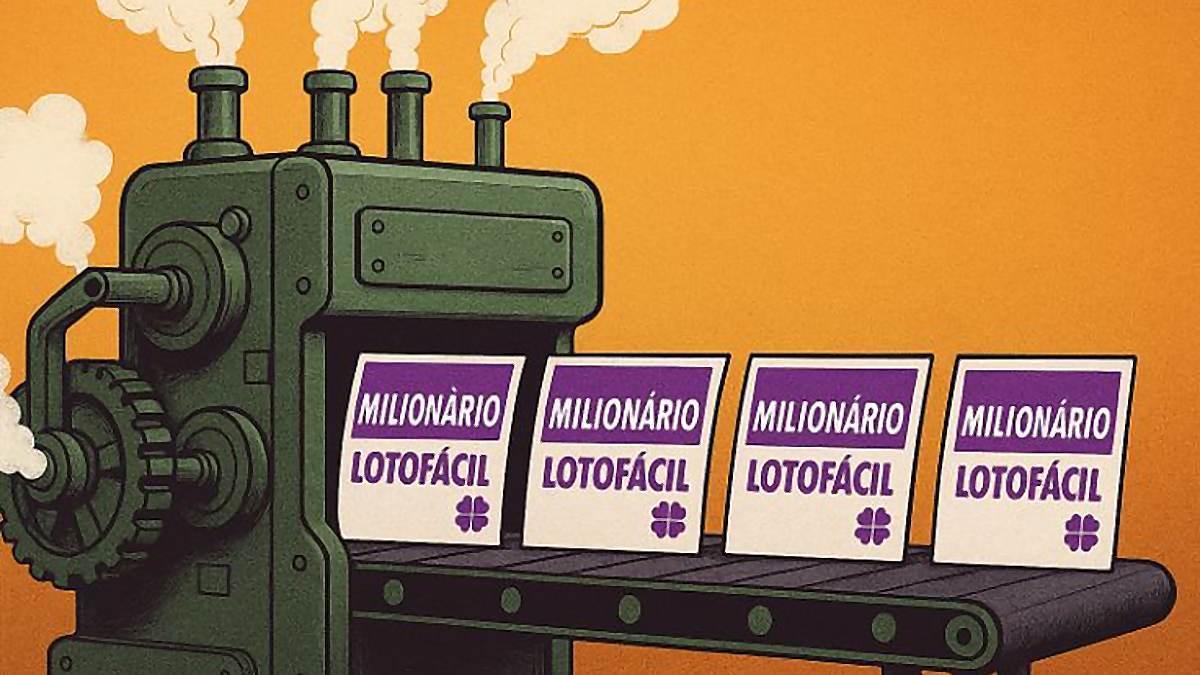 Máquina de milionários da Lotofácil funciona a todo o vapor.